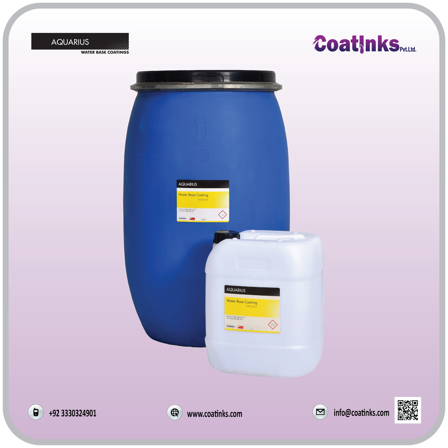 Matte Water Base 2315 | Water-Based Coating Coatinks