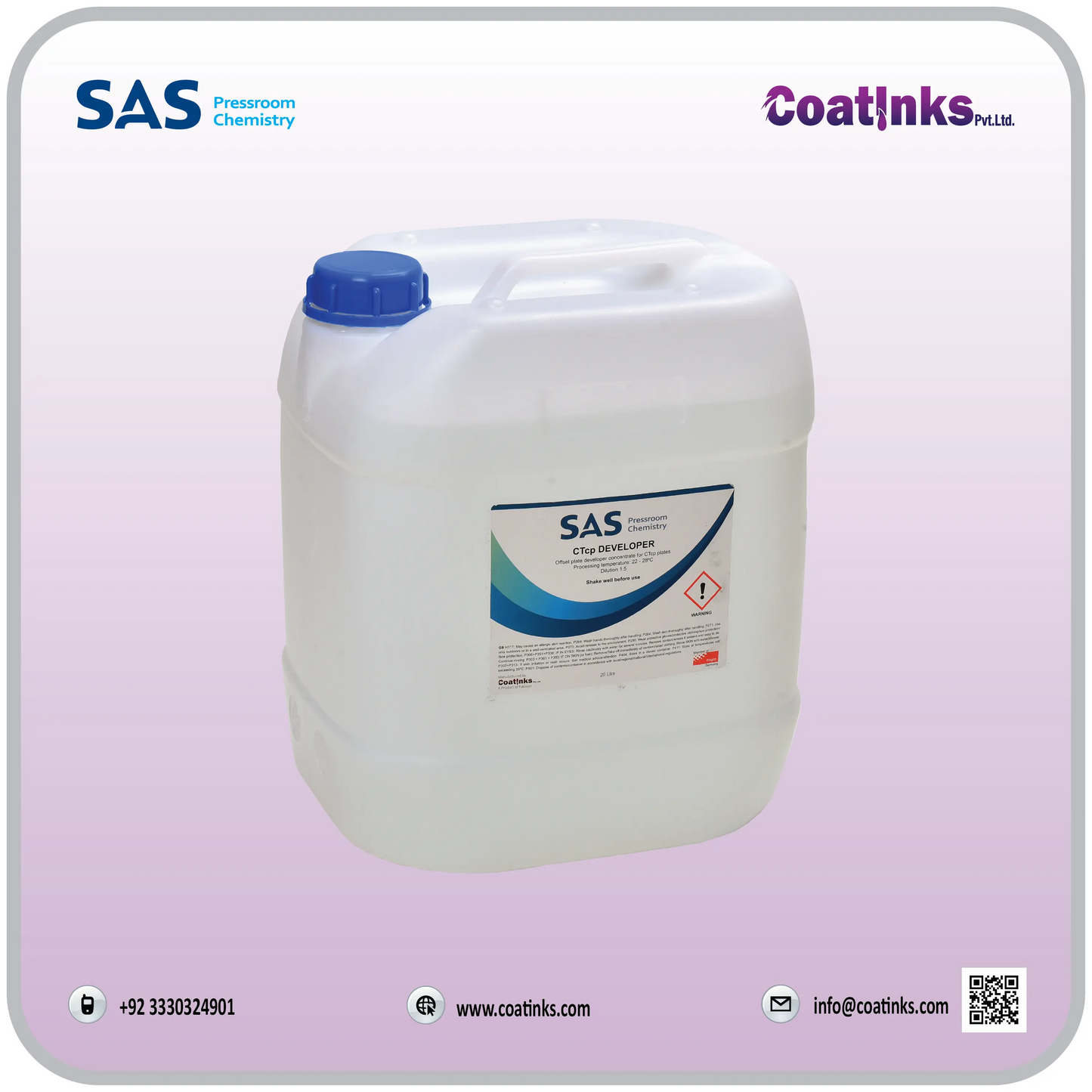 Developers & Replenishers | Plate Developer Coatinks