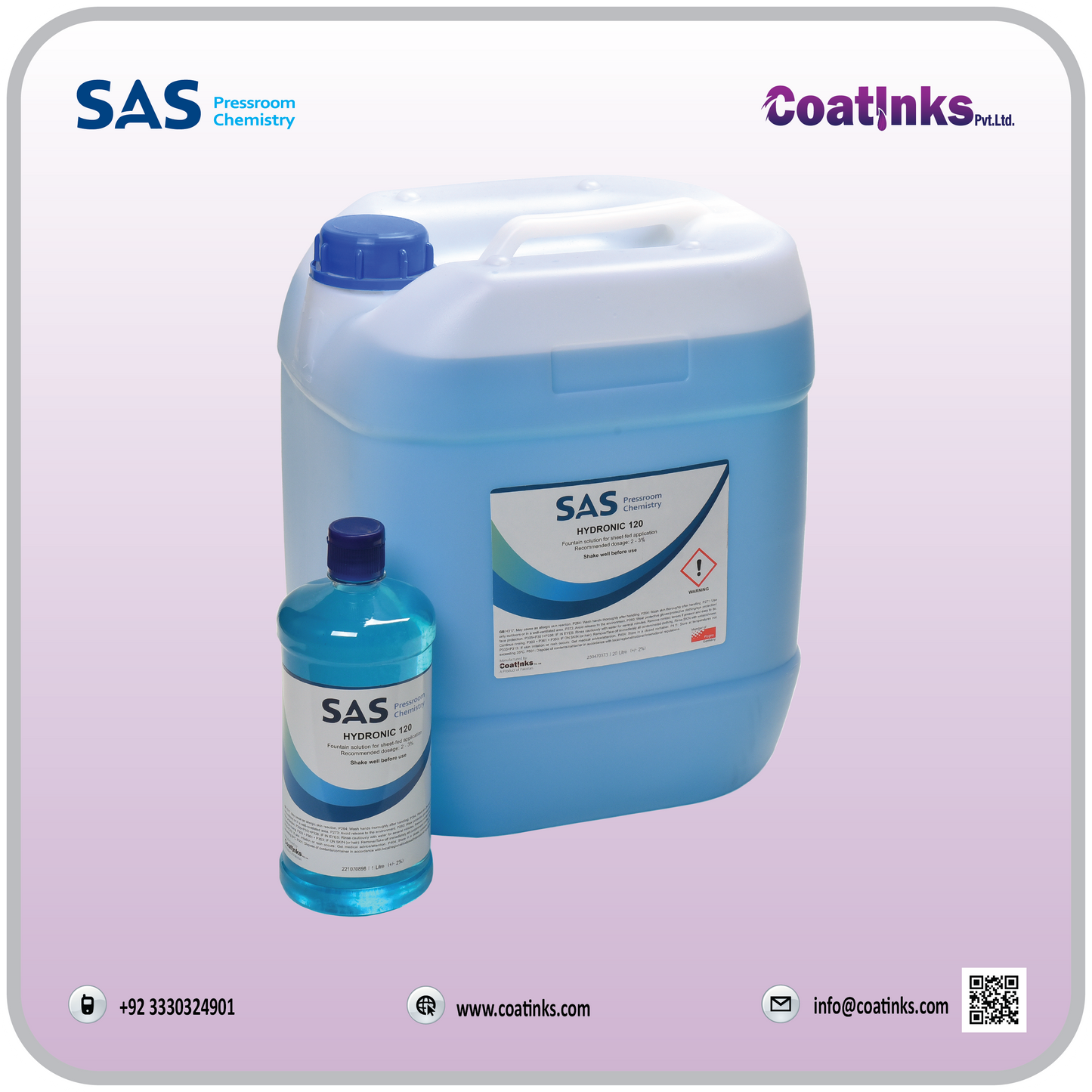 Fountain Solutions | Hydronic 120 Coatinks