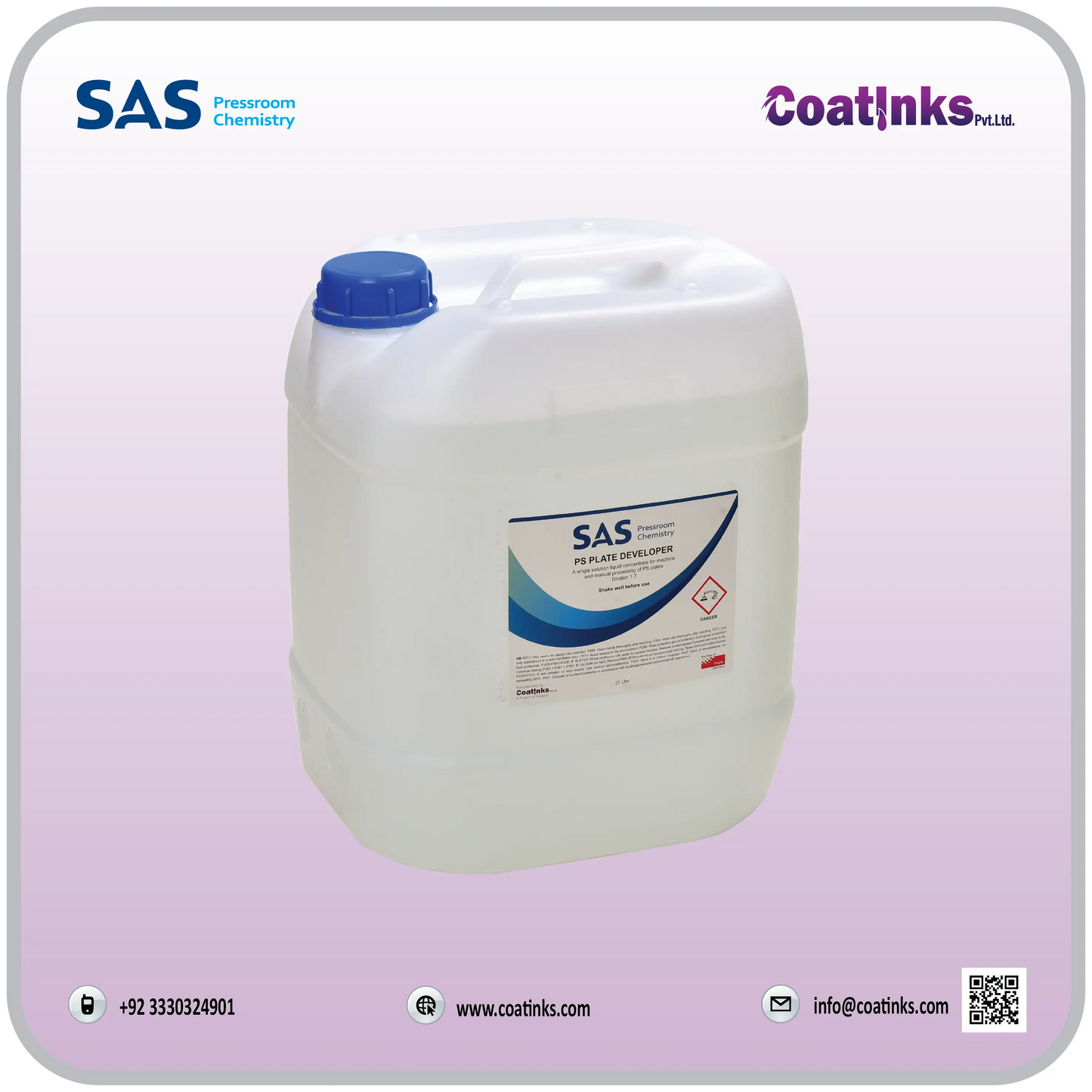 Developers & Replenishers | PS Plate Developer Coatinks