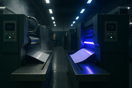 Water-Based vs UV Coatings | Which Is Right for Your Print Job?