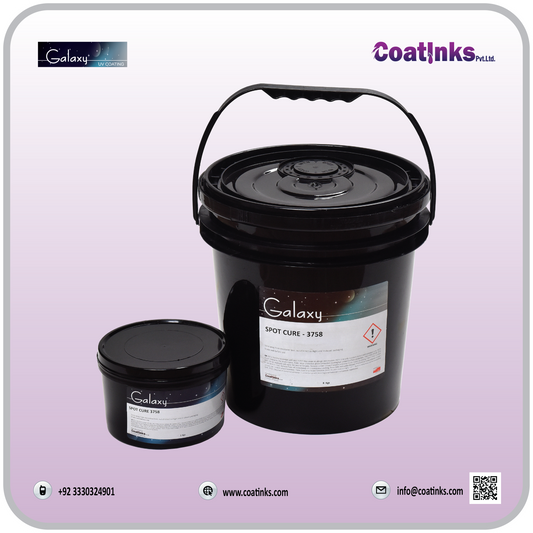 Spot Cure Gloss 3758 | UV Curable Gloss Coating Coatinks