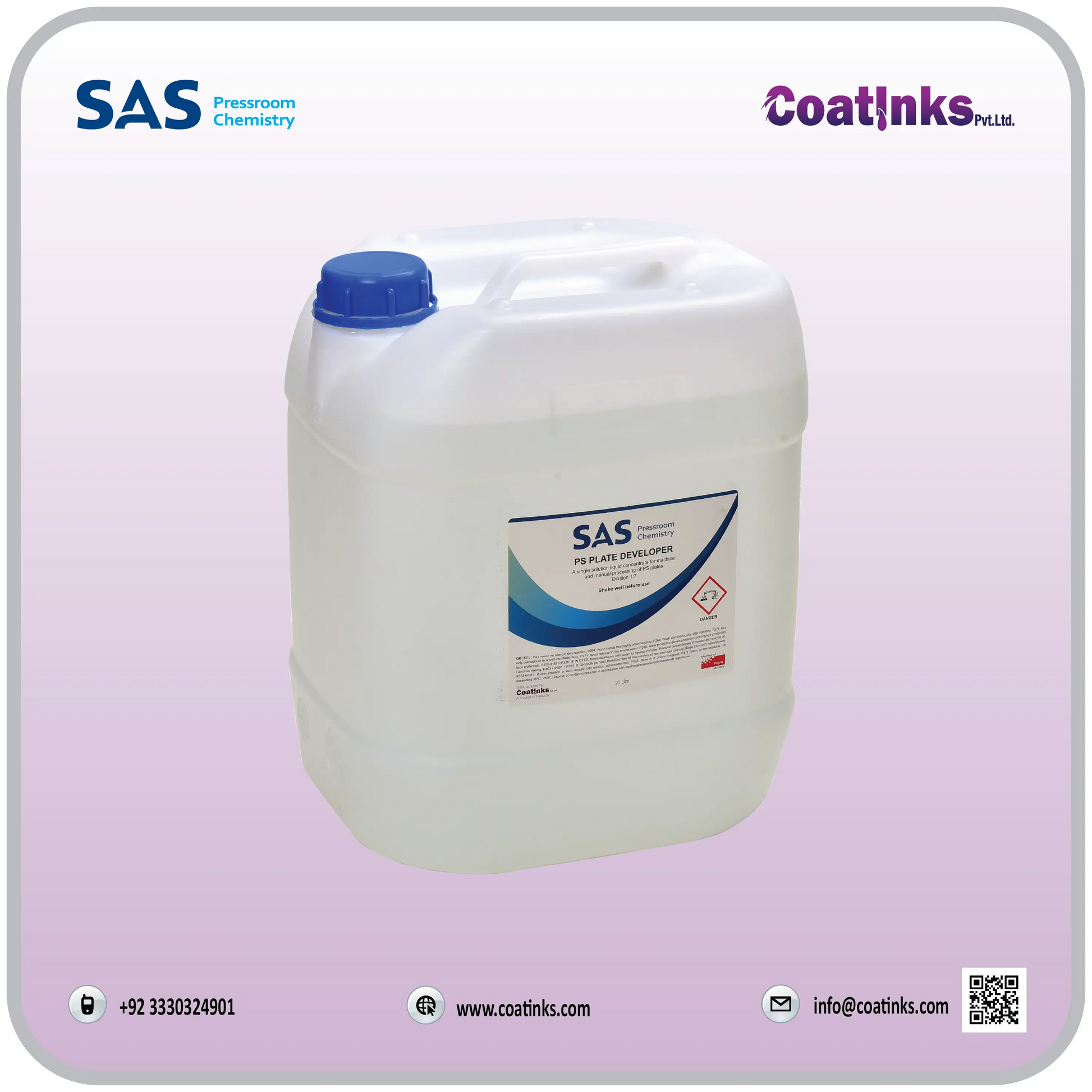 Developers & Replenishers | PS Plate Developer Coatinks