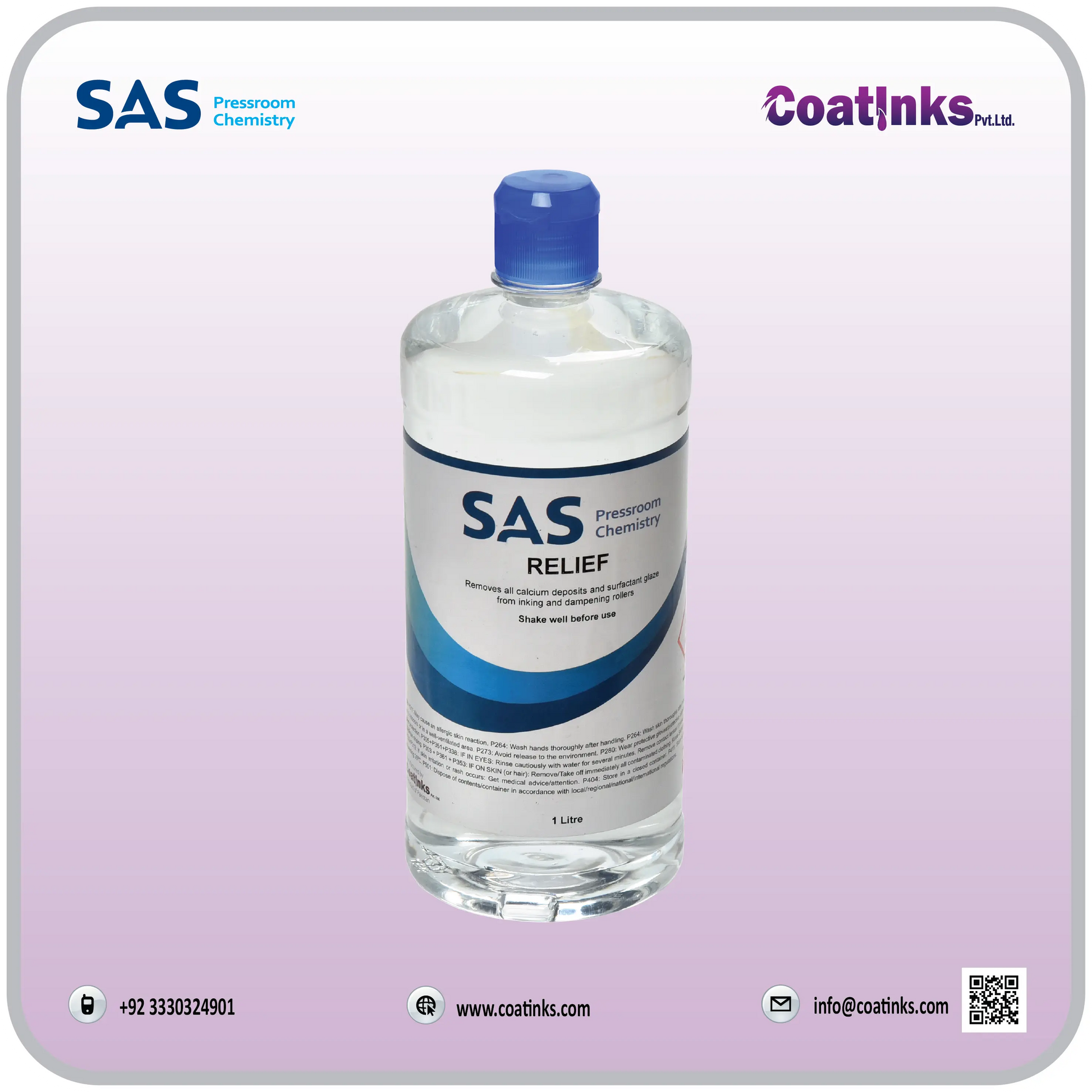 Roller Maintenance | Relief Calcium Remover Coatinks
